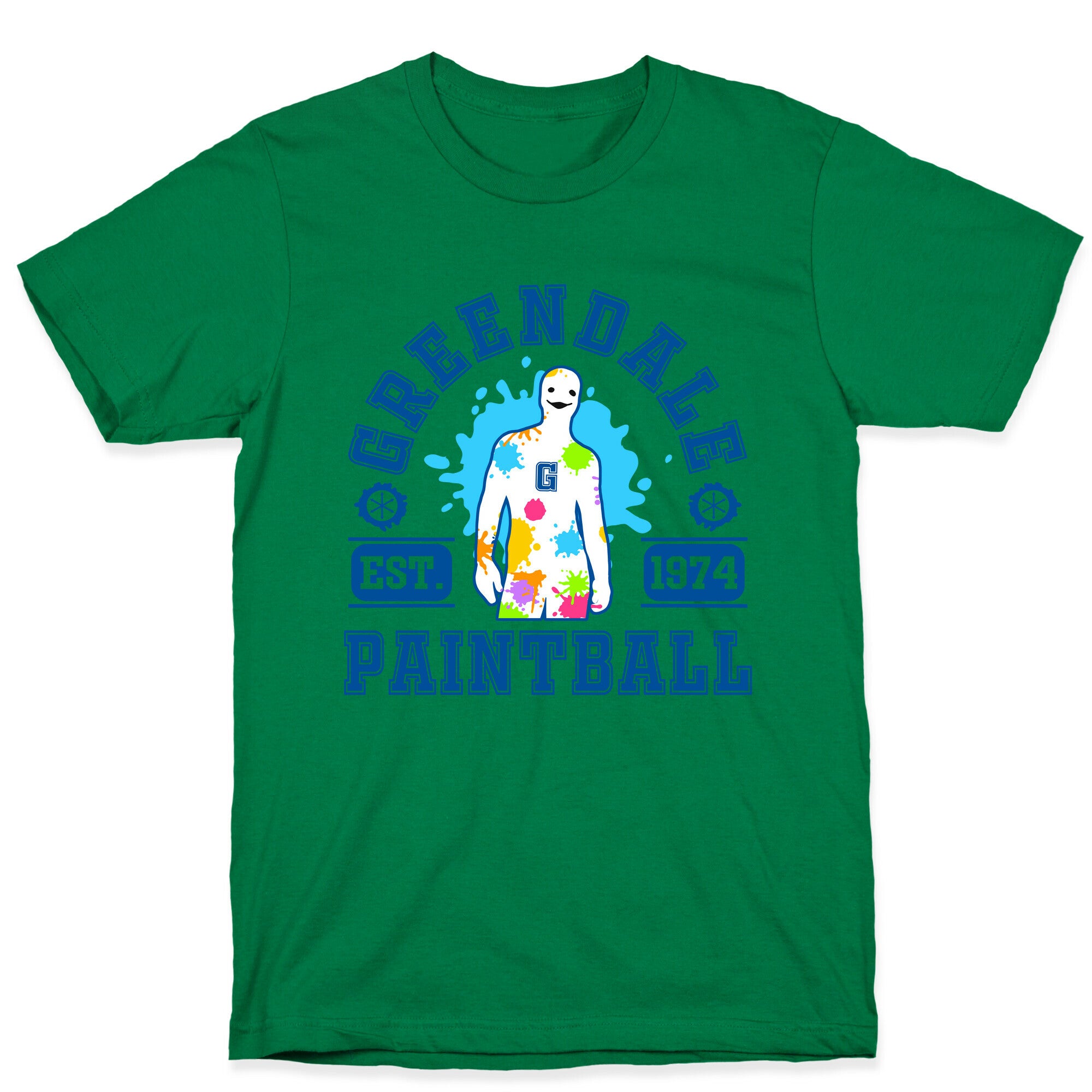 Greendale Community College Paintball T-Shirt